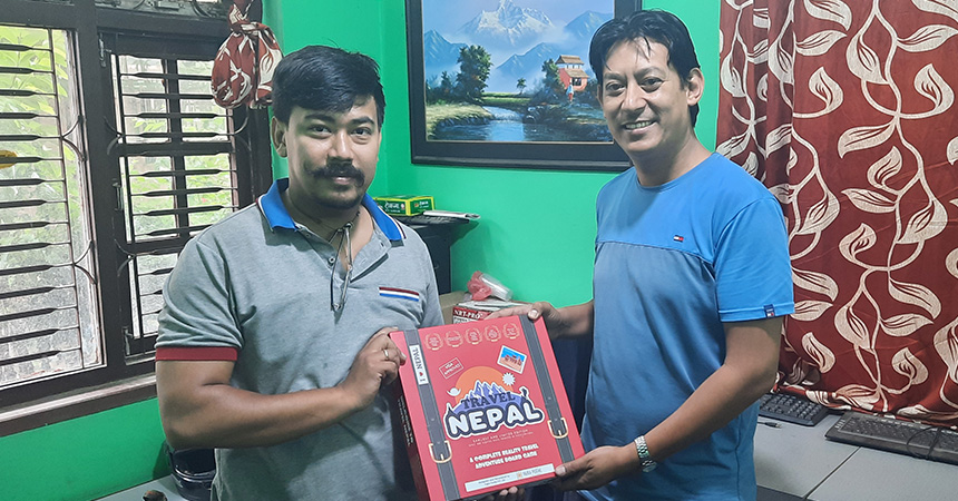 Travel Nepal Gameboard Lunched in Association with B.I.T.S Pvt. Ltd.